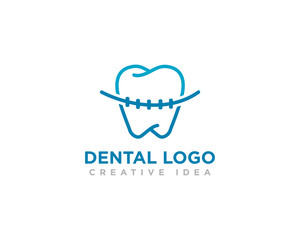 Medical Dental Logo Design Vector