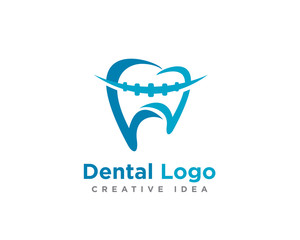 Medical Dental Logo Design Vector