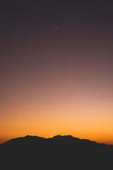 Beautiful Sunset at "Cerro de la Chiva" Hill / Mountain, Mexico