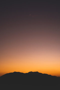Beautiful Sunset at "Cerro de la Chiva" Hill / Mountain, Mexico