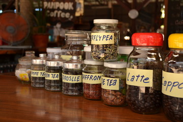 botted tea leaf