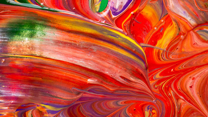 Fototapeta na wymiar Acrylic color painting abstract background
