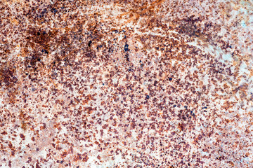 Brown iron rusty background,Dark worn rusty metal texture background