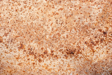 Brown iron rusty background,Dark worn rusty metal texture background