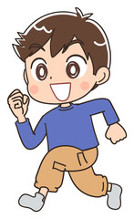 キッズ 子ども かわいい マンガ 素材