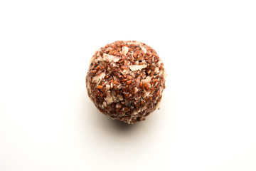 Aliv Laddu, Halim Ladoo or Garden cress Seed sweet Balls a very nutritious food in winters or for New Moms. popular food from India. served in a bowl or plate