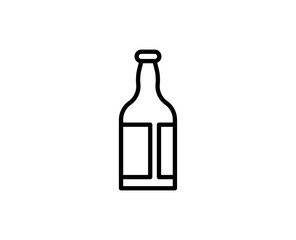 Flat line icon