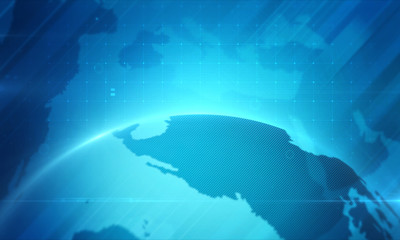 News corporate background blue.Abstract business concept