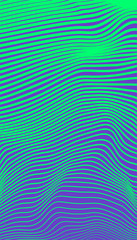 Line Abstract Background Green Color Wave Style, Vector Illustration. Pattern, Wallpaper. Texture