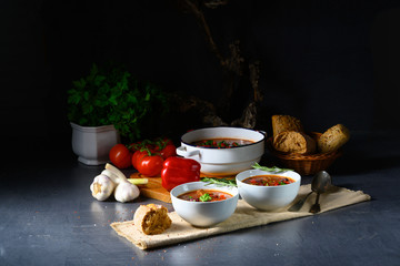 Spicy Mexican style beef with beans