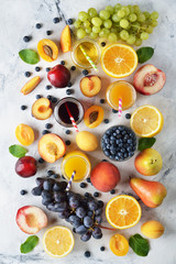 Various fruit juice