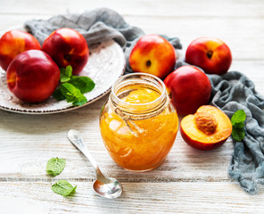 Nectarine jam