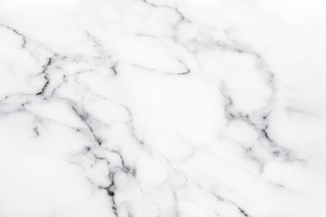 White marble texture for background. - obrazy, fototapety, plakaty