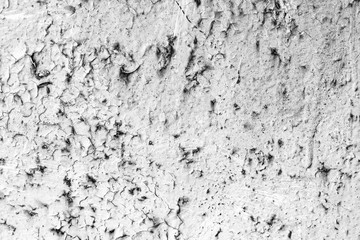 Texture of a metal wall with cracks and scratches which can be used as a background