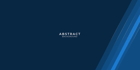 Abstract modern blue lines background vector illustration presentation design. Suit for business, corporate, institution, conference, party, festive, seminar, and talks.