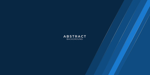 Abstract modern blue lines background vector illustration presentation design. Suit for business, corporate, institution, conference, party, festive, seminar, and talks.