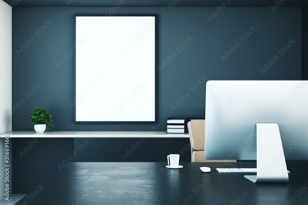 Canvas Prints modern office room interior