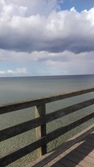 Obraz premium pier on the lake