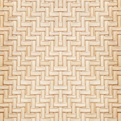Traditional bamboo weaving texture background in Thailand