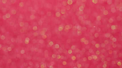 Pink abstract background with bokeh defocused lights
