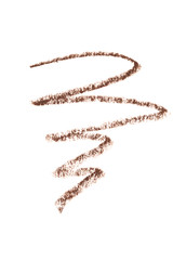 Brow liner pencil stroke on white background - Image