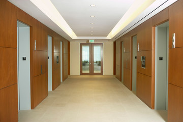 Elevator lobby