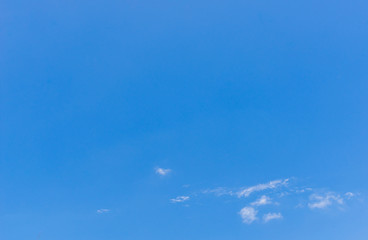 blue sky with clouds