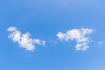 blue sky with clouds