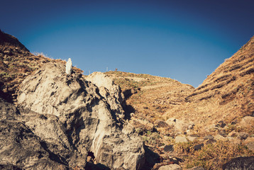 Baia della Pelara . Isola d'Ischia