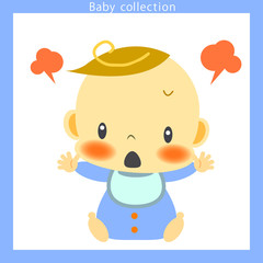 赤ちゃん　ご機嫌斜め