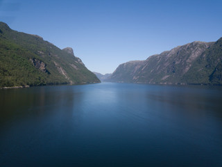 Fototapeta na wymiar Fjord 