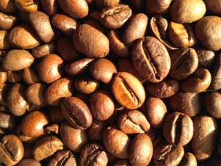 coffee beans background