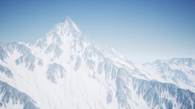 Alpine Alps mountain landscape, top of Europe Switzerland