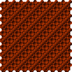 Fototapeta premium 3D background of geometric shapes.