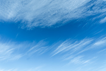 landscape mountains forests sky in the evening