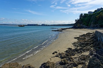 Anse à la Vierge, Saint Laurent De La Mer, Plérin, Côtes-d’Armor, Bretagne, France