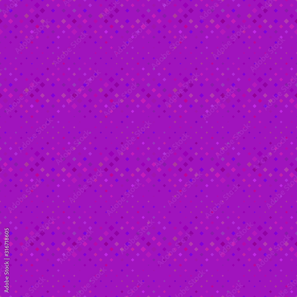 Poster geometrical dark purple diagonal square pattern background - abstract vector graphic design