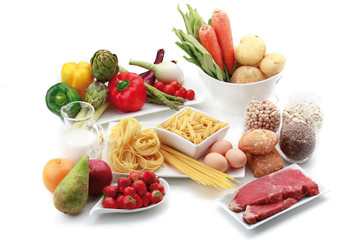 Alimentos dieta saludable. Healthy diet food.