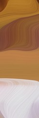 colorful vertical header with sienna, light gray and saddle brown colors