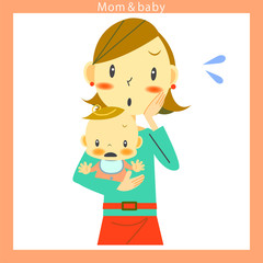 お母さんと赤ちゃん　トラブル