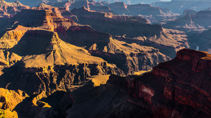 Panorama Blick auf Colorado River im tollen Grand Canyon National Park in USA