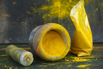 Fototapeta premium turmeric powder