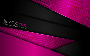 black and pink background combine with shinny textured effect.