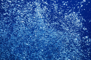 Background with air bubbles