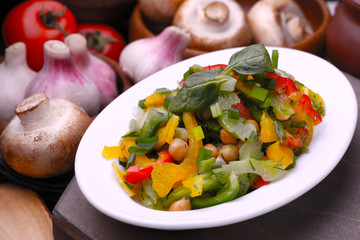 Vegetable Chickpeas.