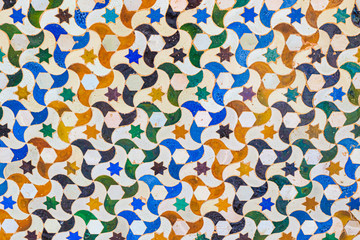 Grafisches Fliesenmuster / Hintergrund
