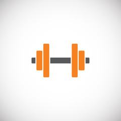 Sport related icon on background for graphic and web design. Creative illustration concept symbol for web or mobile app