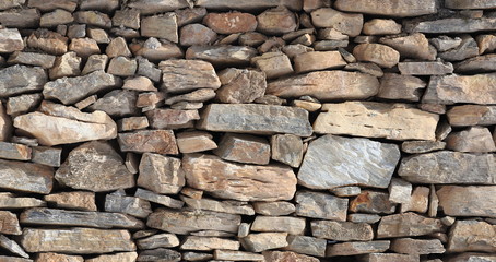 pattern gray color uneven cracked real stone wall surface texture