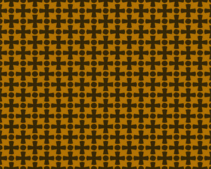 Seamless vector pattern in ornamental style. Geometric desing texture for greeting card and gifts.