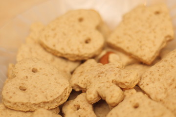 Freshly Baked Holiday Gingerbread Cookies